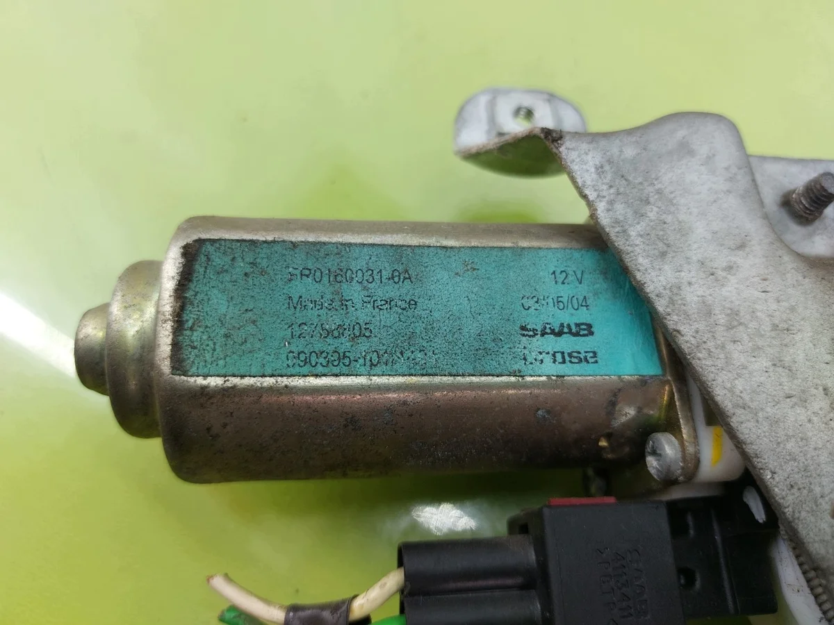 Saab 9-3 Fönsterhissmekanism Fram Vänster 154021 image 3