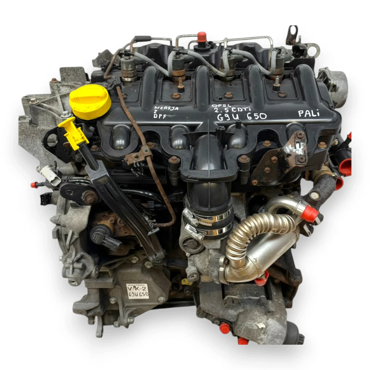 Motor G9U650 Renault Master Opel Movano 2.5 DCI
