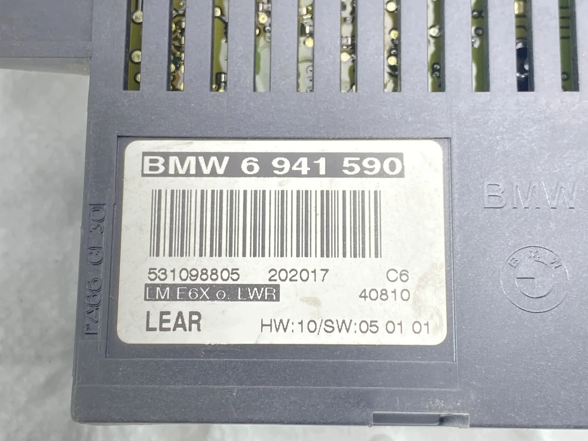 Steuergerät Licht BMW 5 E60 E61 61359203081 gebraucht image 8