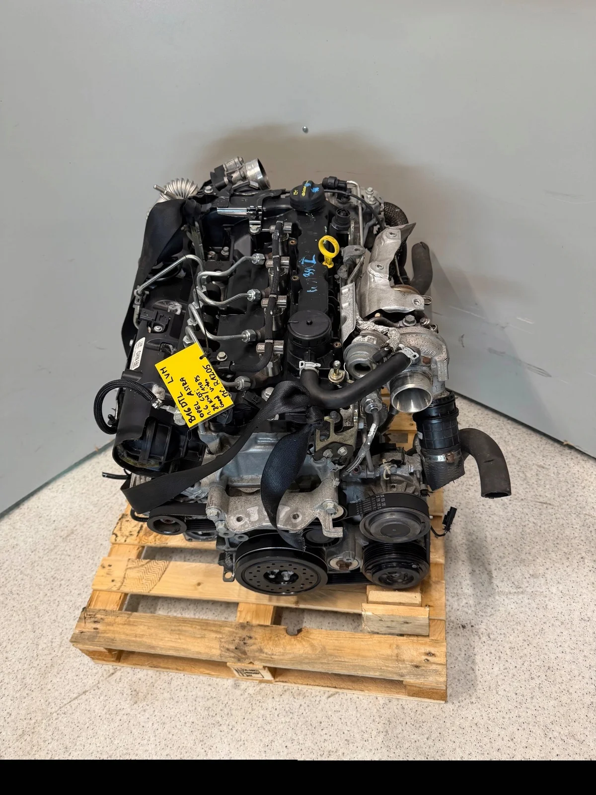 Motor B16DTL B16DTH 1,6 Diesel Opel OE B16DTLB16DTHLVMLVL image 2