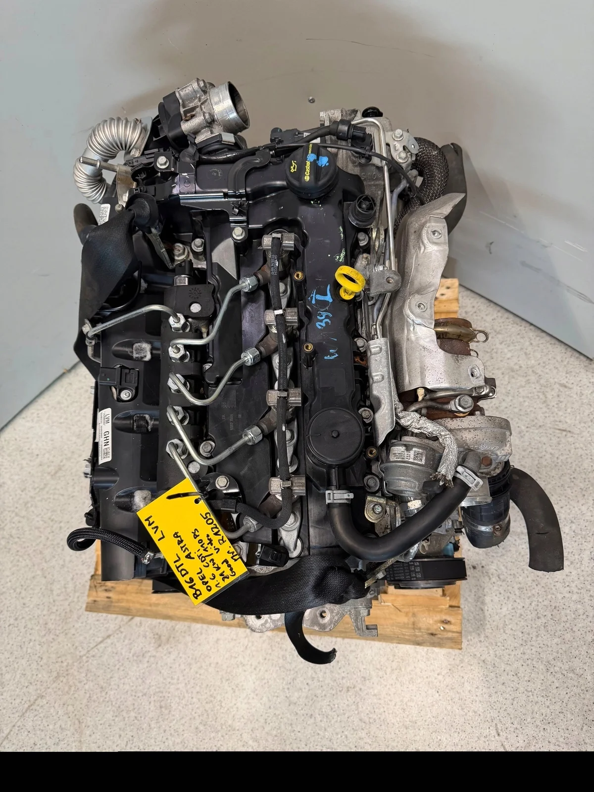Motor B16DTL B16DTH 1,6 Diesel Opel OE B16DTLB16DTHLVMLVL image 5
