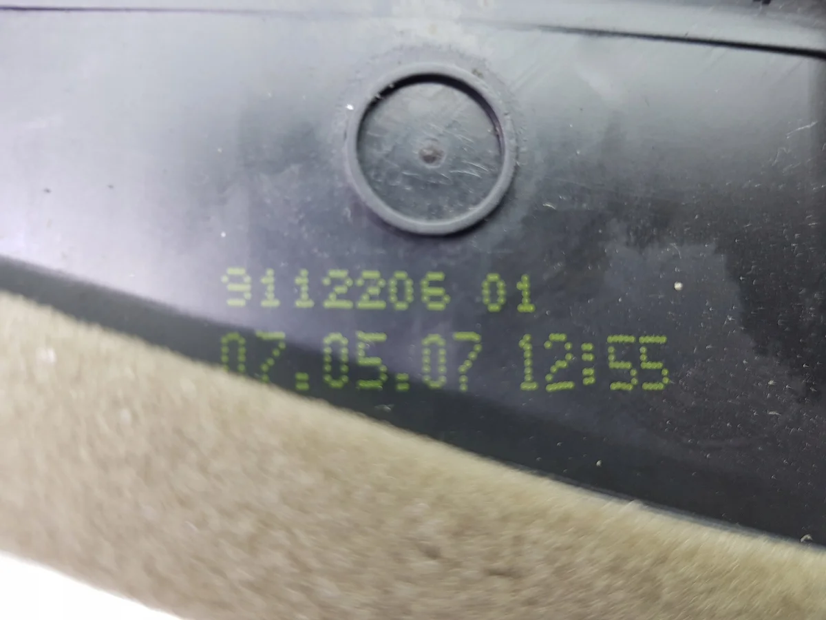 BMW 5 E60 E61 Lüftungsgitter 64229112206 image 6