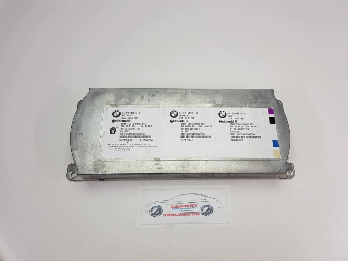 BMW 5 E60 E61 Audio Telematik 84109149615