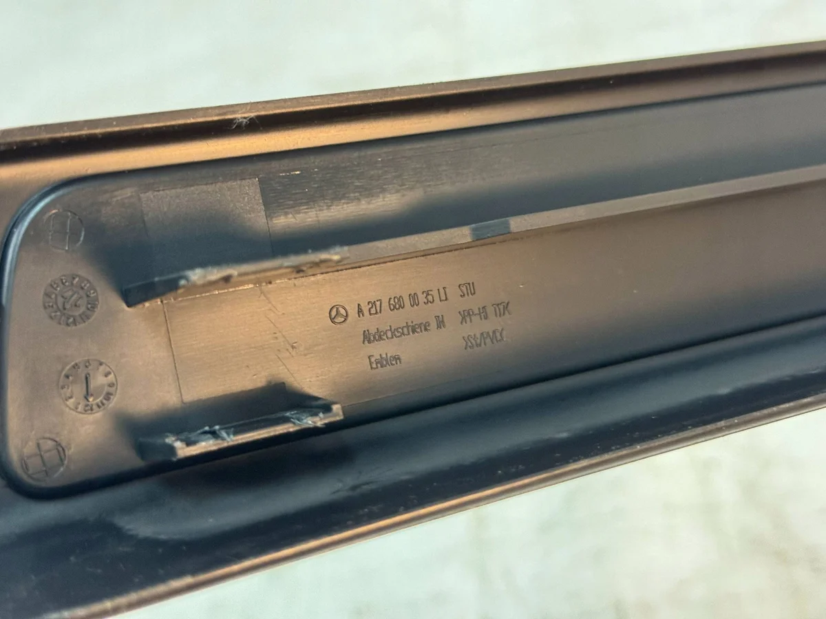 Mercedes W217 kynnyslistan suojus A2176800035 thumbnail 1