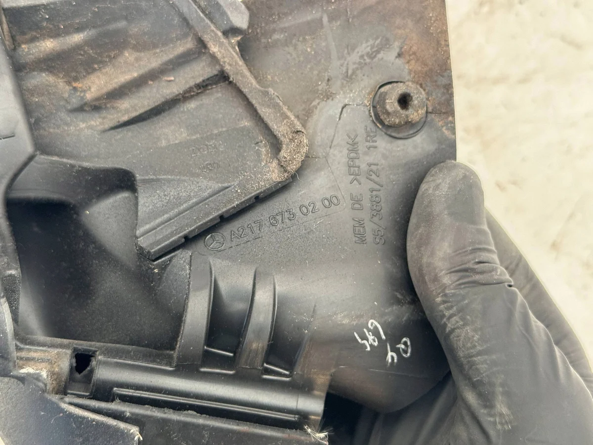 Dichtung Türglas hinten Mercedes S C217 image 3
