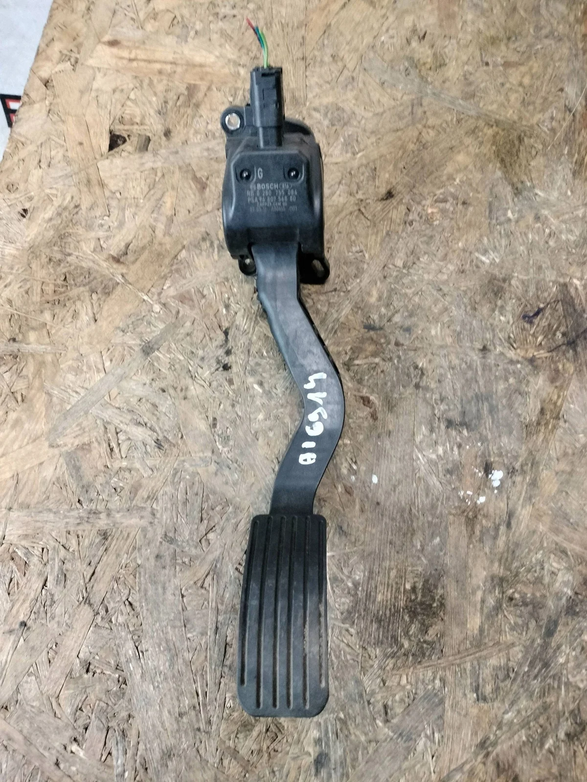 Potentiomètre papillon Peugeot 308 0280755084