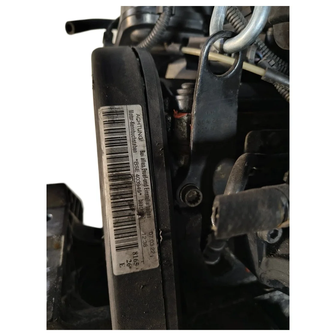 Motor VW Seat Skoda Audi 1.6 8V BGU BSE