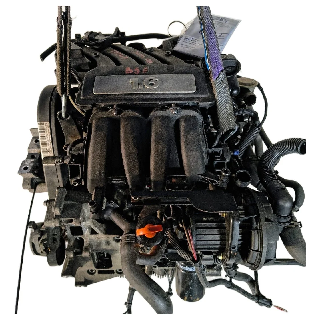 Motor VW Seat Skoda Audi 1.6 8V BGU BSE thumbnail 3