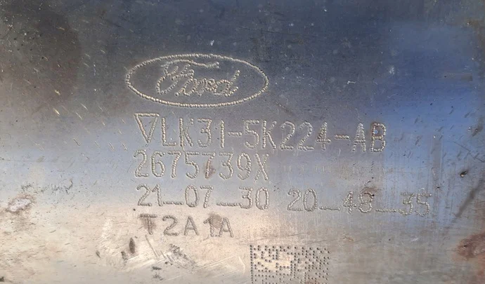 Ford Transit MK8 DPF Katalysator 2.0 TDCI thumbnail 1