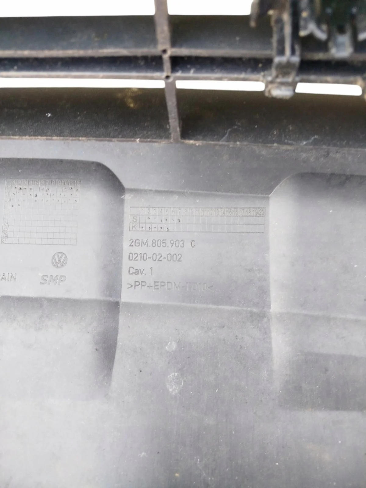 VW T-Cross Frontspoiler 2GM805903C image 4