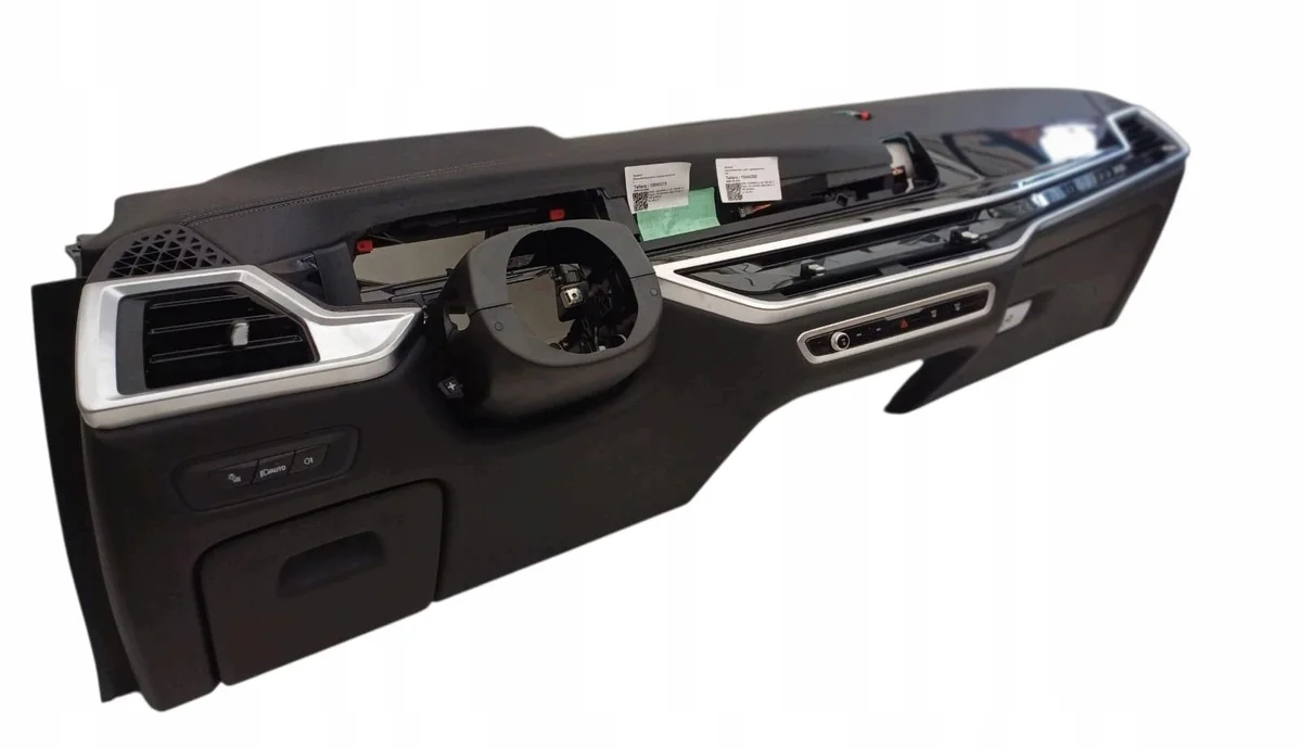 BMW X6 Kojelaudan Konsoli Nahka HUD image 6