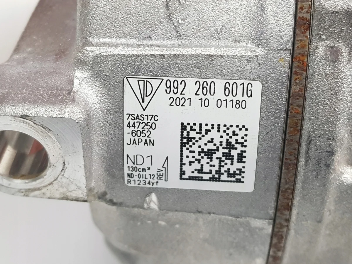 Porsche Cayman 982 718 AC Compressor 992260601G image 8