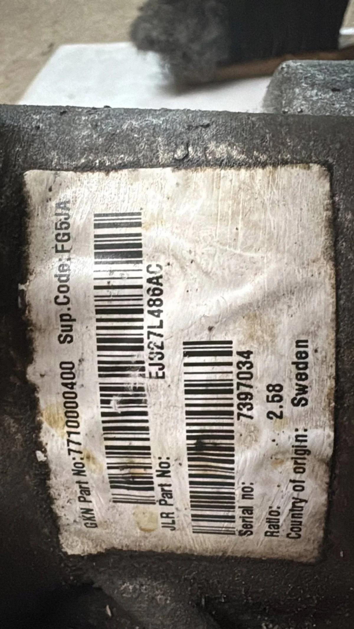 Land Rover Range Rover Evoque Differential vorne 7710000400 thumbnail 7