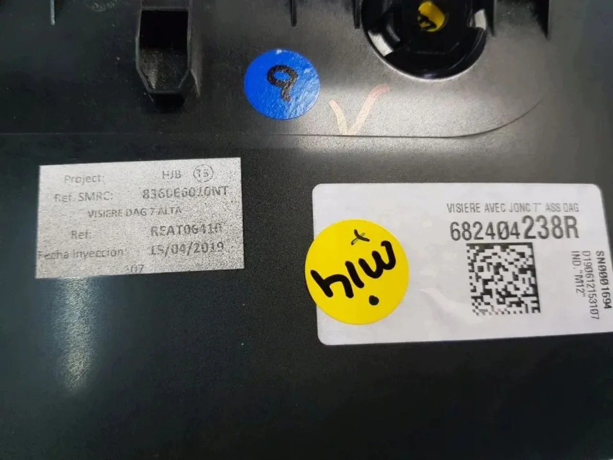Obudowa licznika Renault Captur II 2019+ OEM image 8