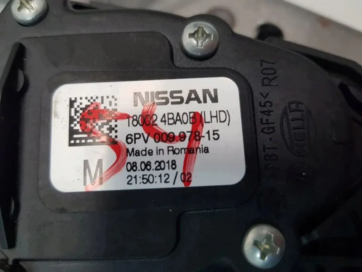 Pédale d'accélérateur Kadjar Qashqai J11 image 6