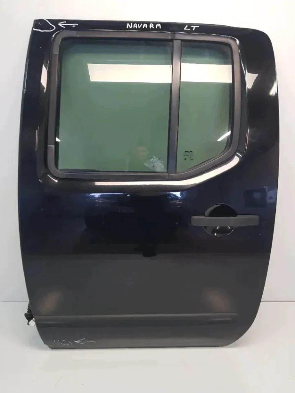 Nissan Navara D40 Rear Left Door Black
