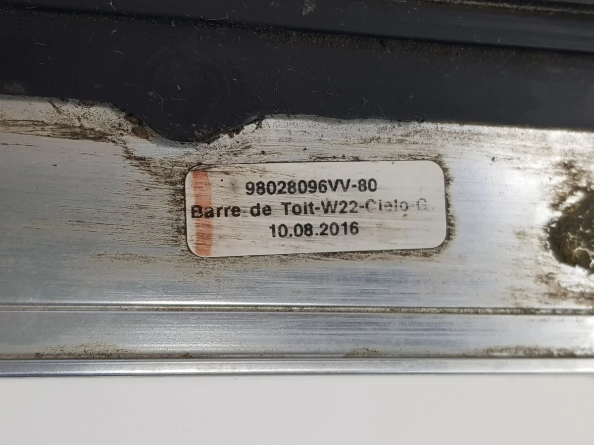 Barras Techo Peugeot 508 I SW 98028094 image 3
