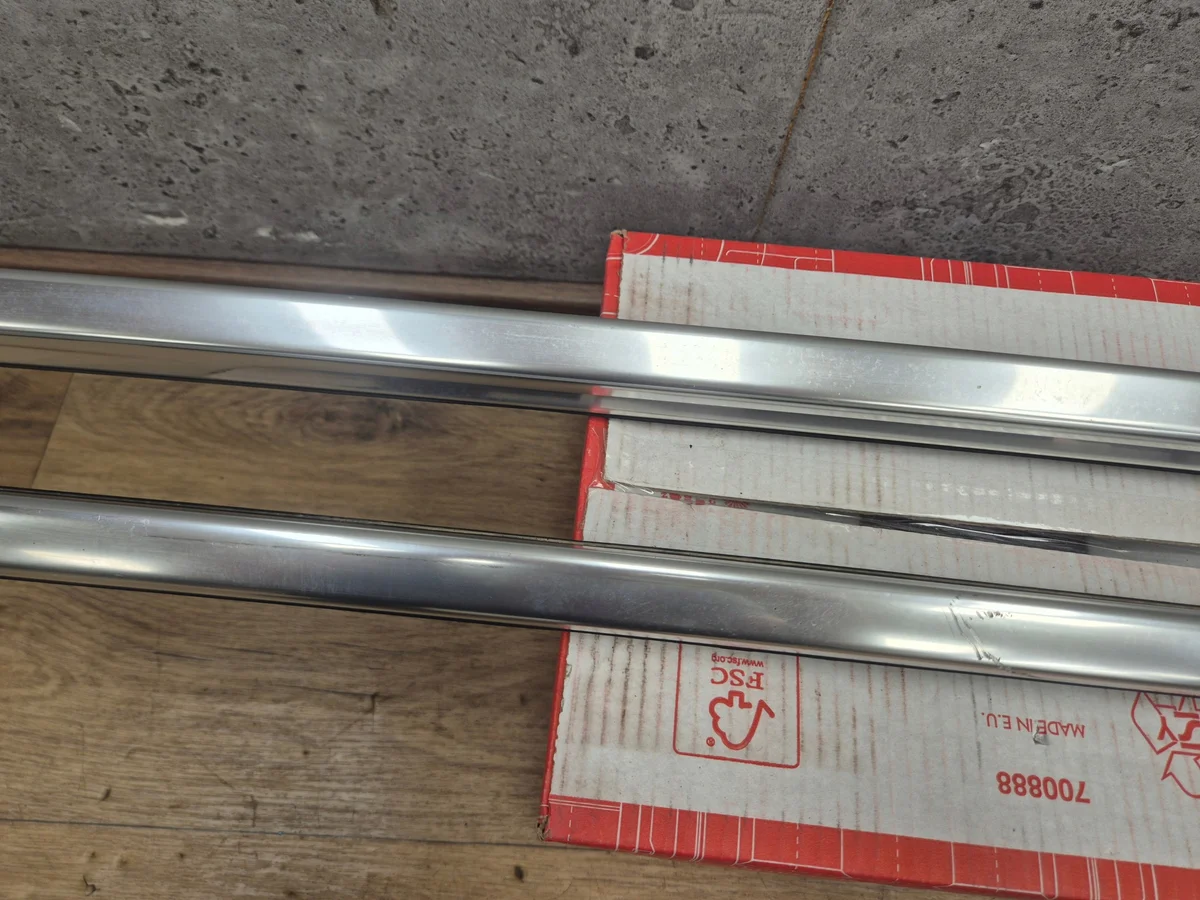 BMW 5 F11 Touring Dachreling Aluminium Chrom image 4