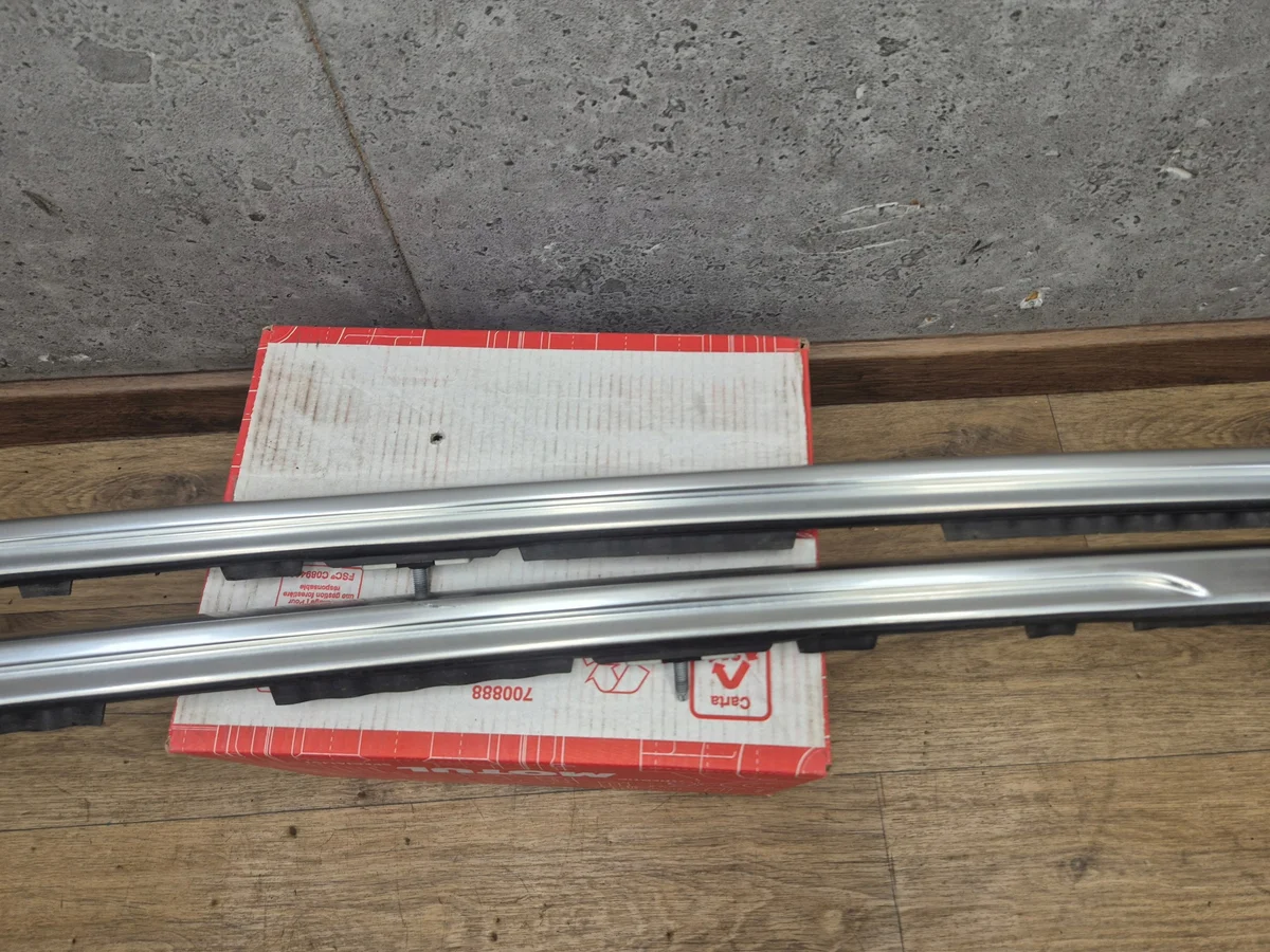BMW 5 F11 Touring Dachreling Aluminium Chrom image 10