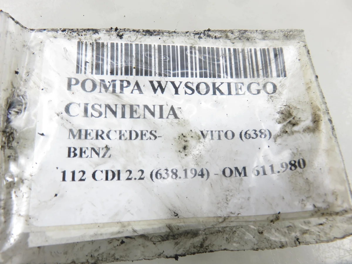 Pompe injection Mercedes Vito 638 CDI 2.2 image 8