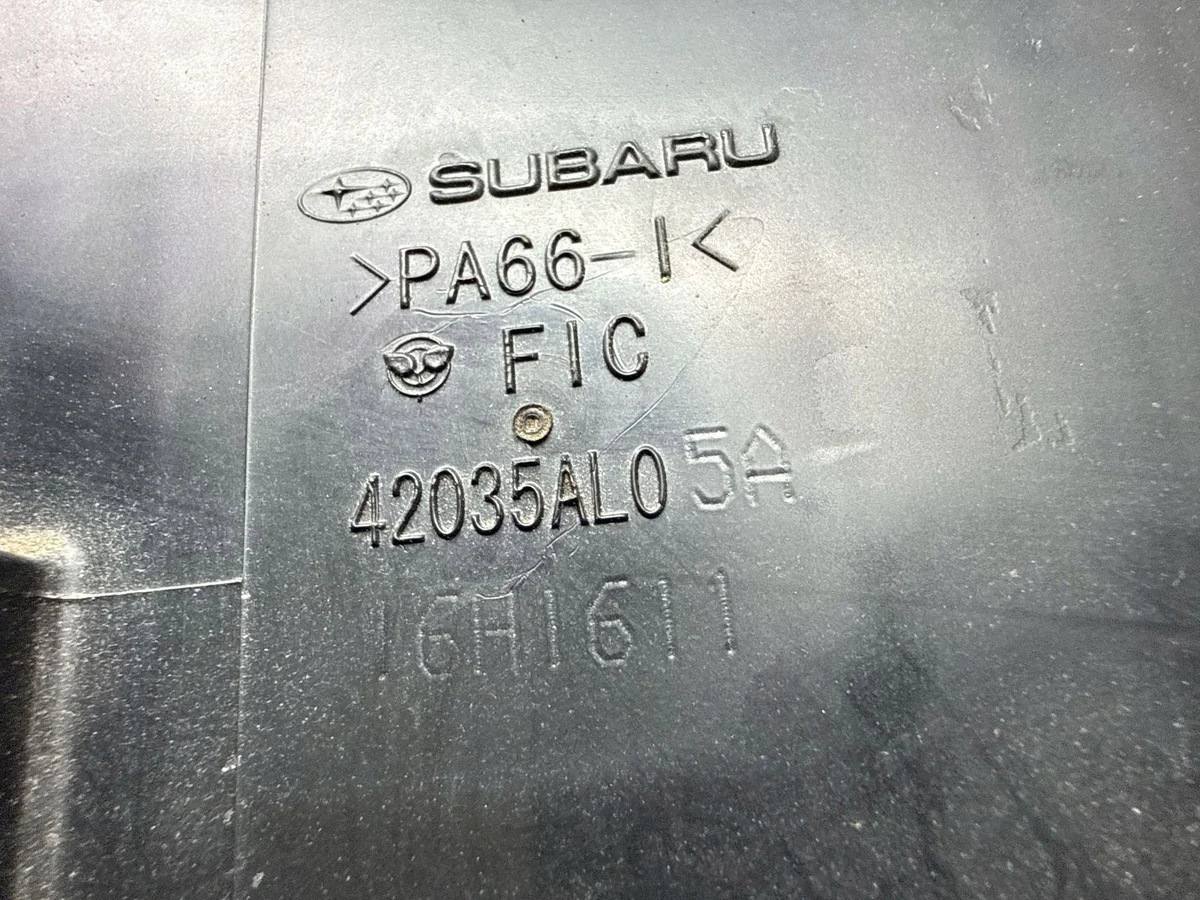 Filtre à charbon Subaru Outback 42035AL05A image 9