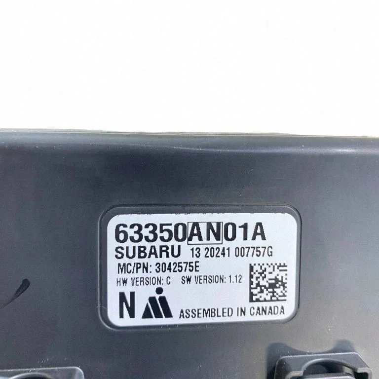 Subaru Outback Modul Heckklappe 63350AN01A image 6