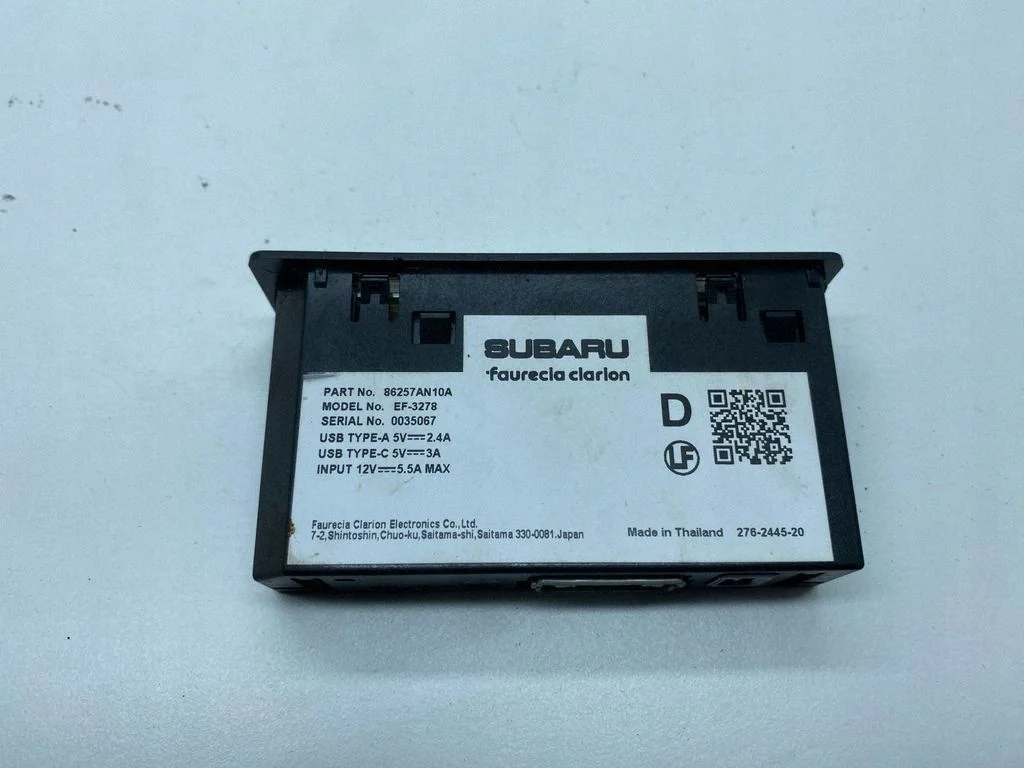Port USB AUX Subaru Outback VI 86257AN10A image 7