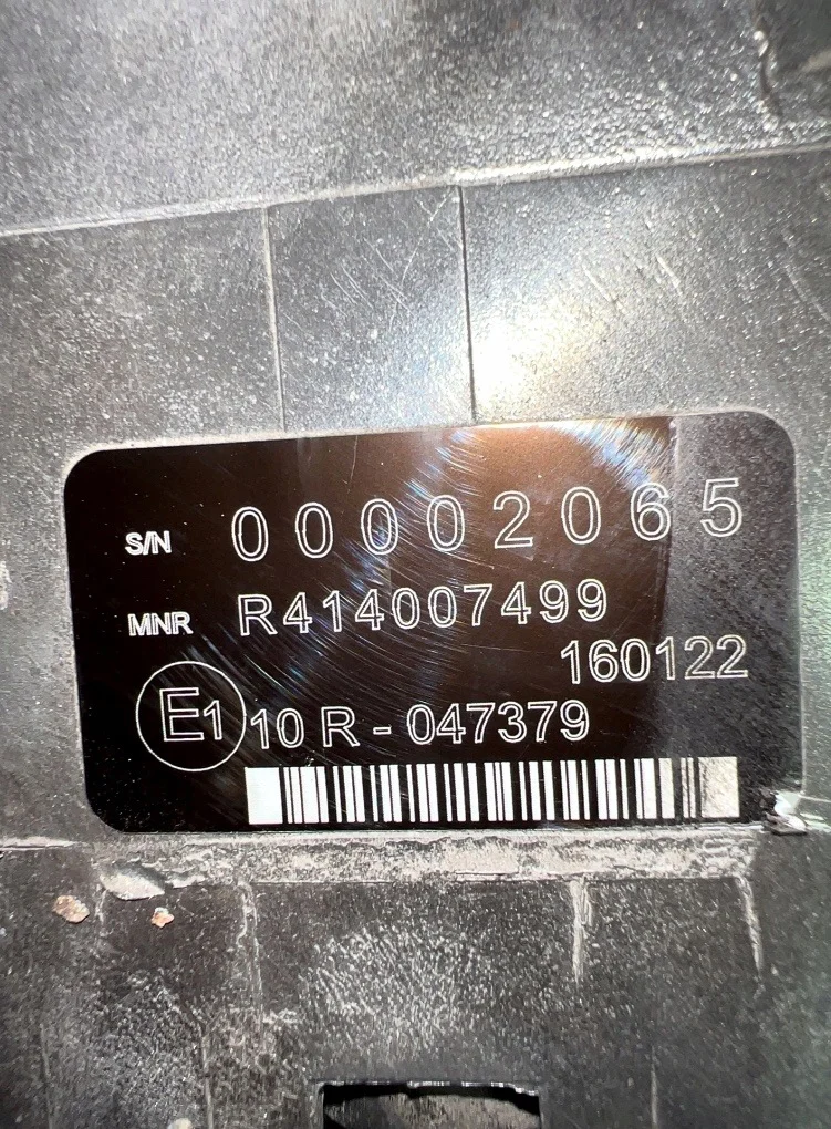 A0001530459 Válvula Solenoide Mercedes-Benz