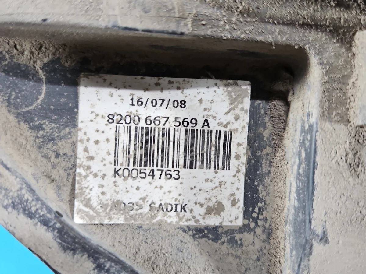Renault Clio III varapyörän mekanismi 8200269378E image 3