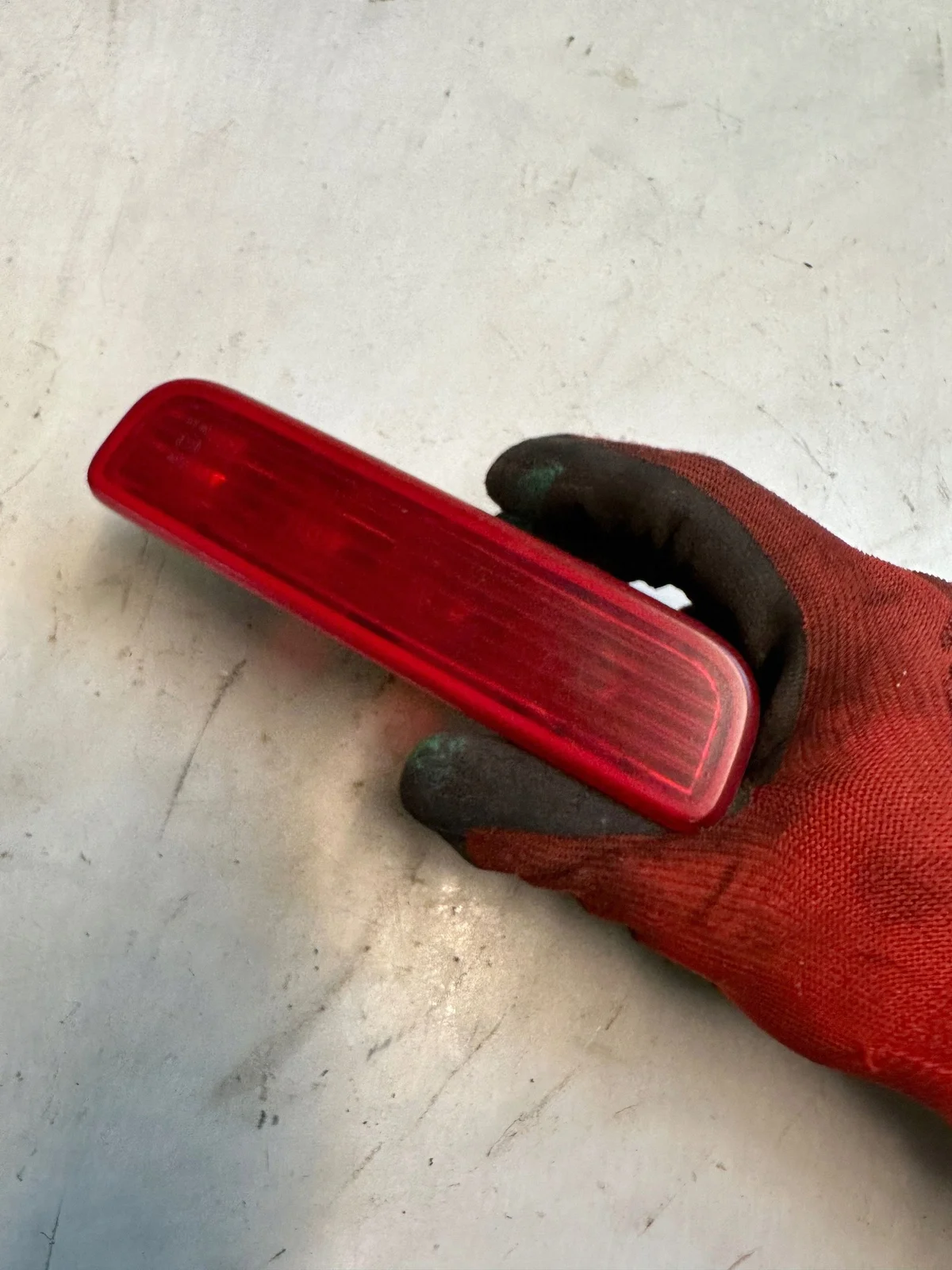 Fiat Florino Rear License Plate Light Left