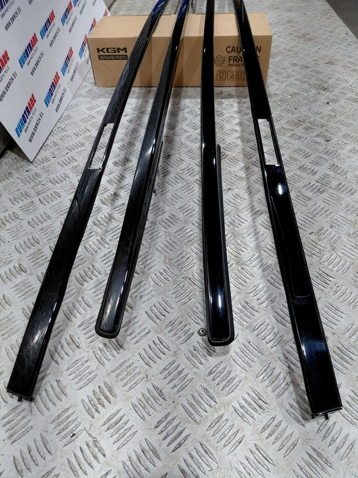 Rieles Techo BMW X7 G07 Shadow Line image 4