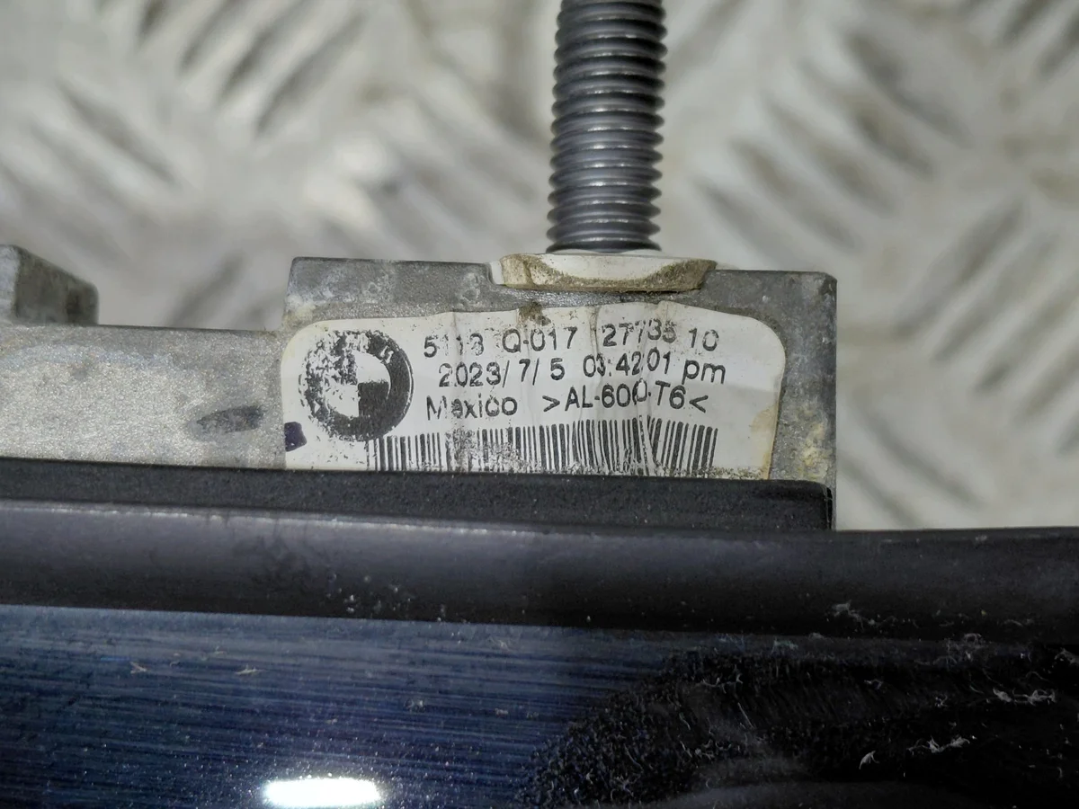 Rieles Techo BMW X7 G07 Shadow Line image 9