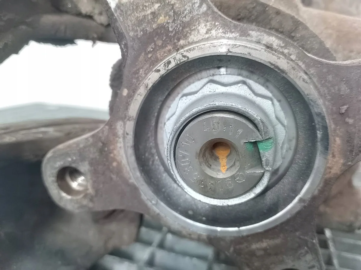Differential hinten Mercedes-Benz Vito 639 A9043530710 image 7