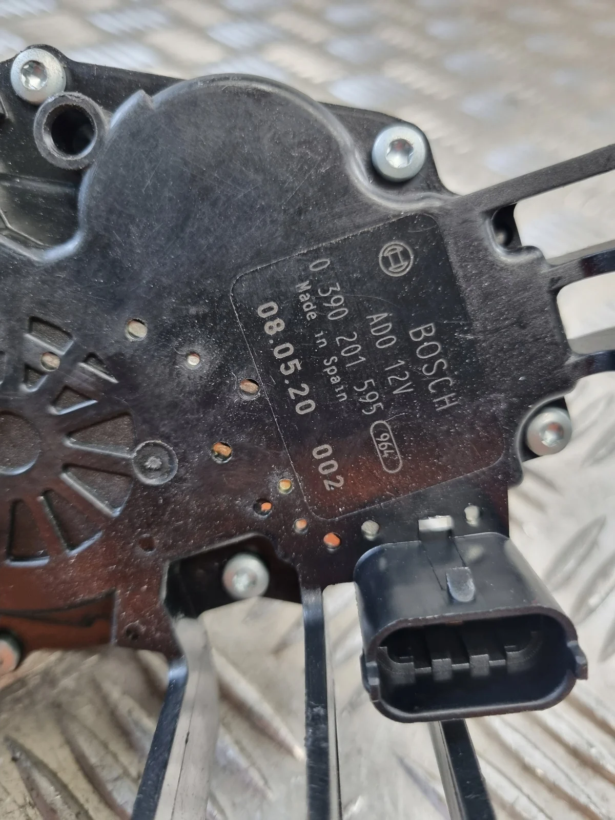 Motor ruitenwisser achter Saab 9-3 II 0390201595 image 5