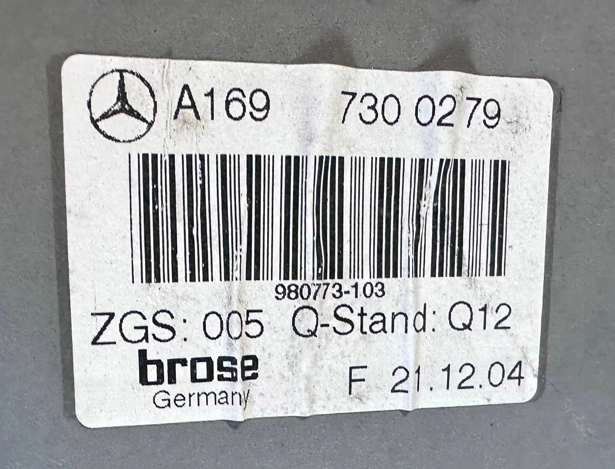 Mercedes-Benz A W169 Fensterheber A1697300279 image 3