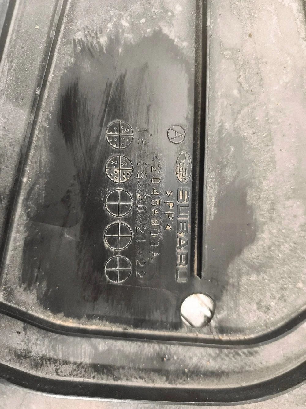 Subaru Outback (BT) 42045AN03A Untere Tankabdeckung rechts thumbnail 9