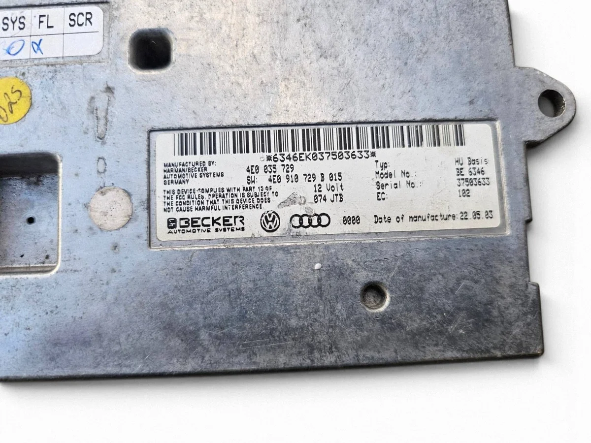 Modulo MMI Audi A8 S8 D3 4E0910729B thumbnail 4