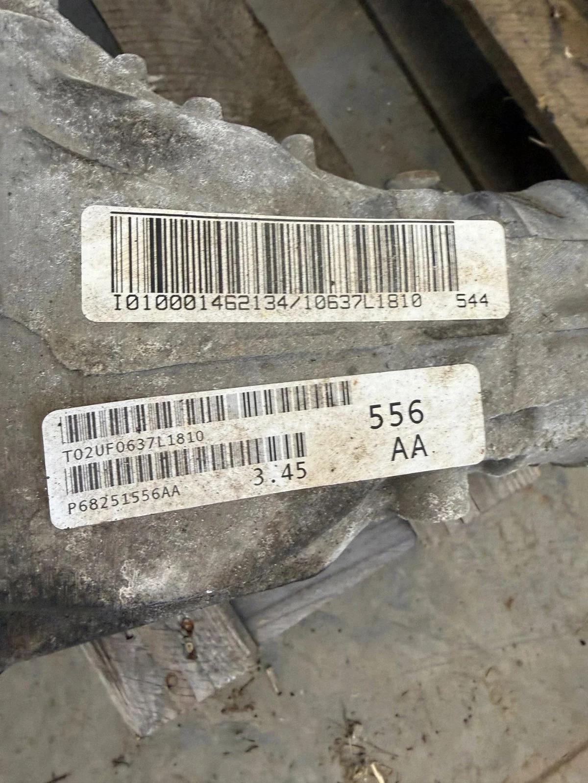 Differential hinten Dodge Ram 1500 P68251556AA image 3