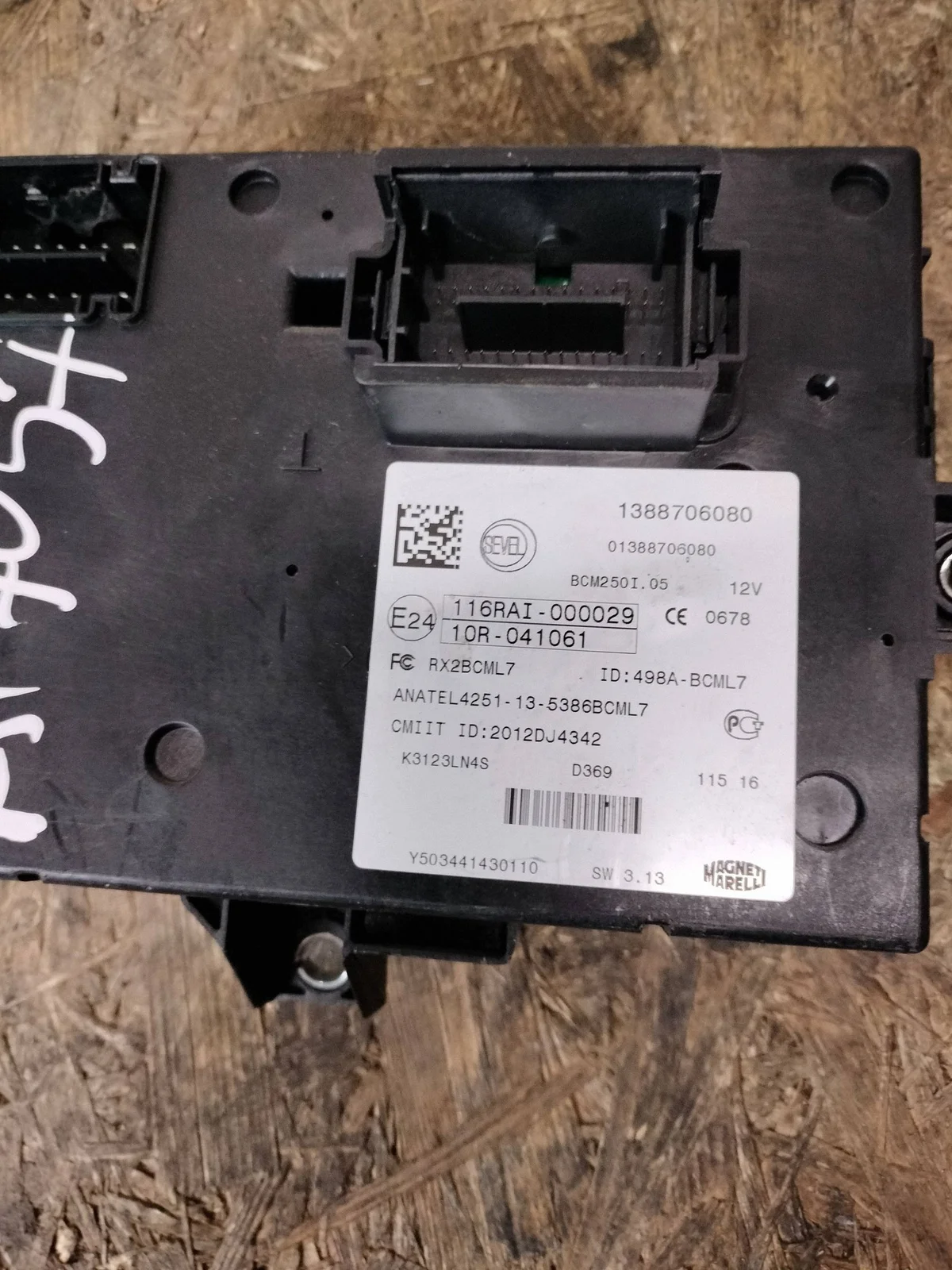 Boîte à fusibles Fiat Ducato Jumper Boxer 1388706080