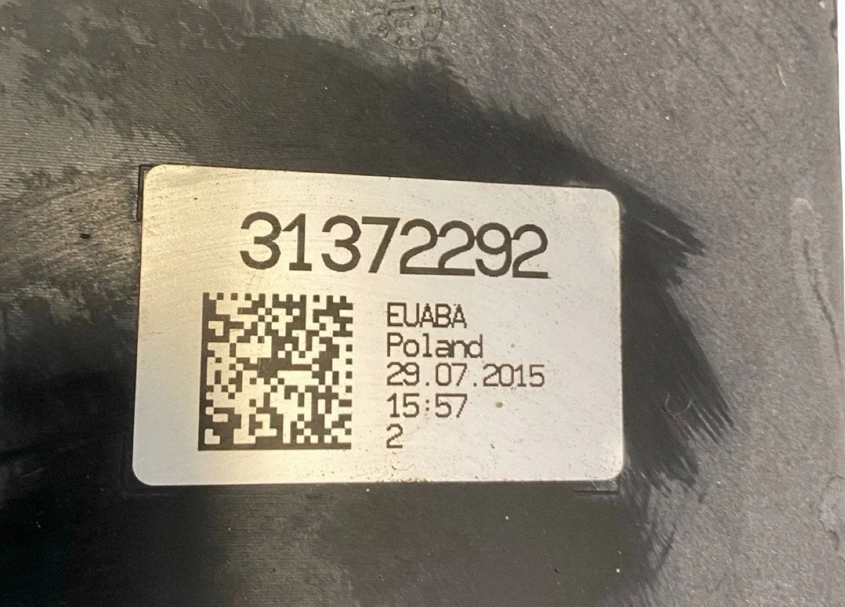 Volvo XC90 2016 Filtre à charbon 31372292 image 7