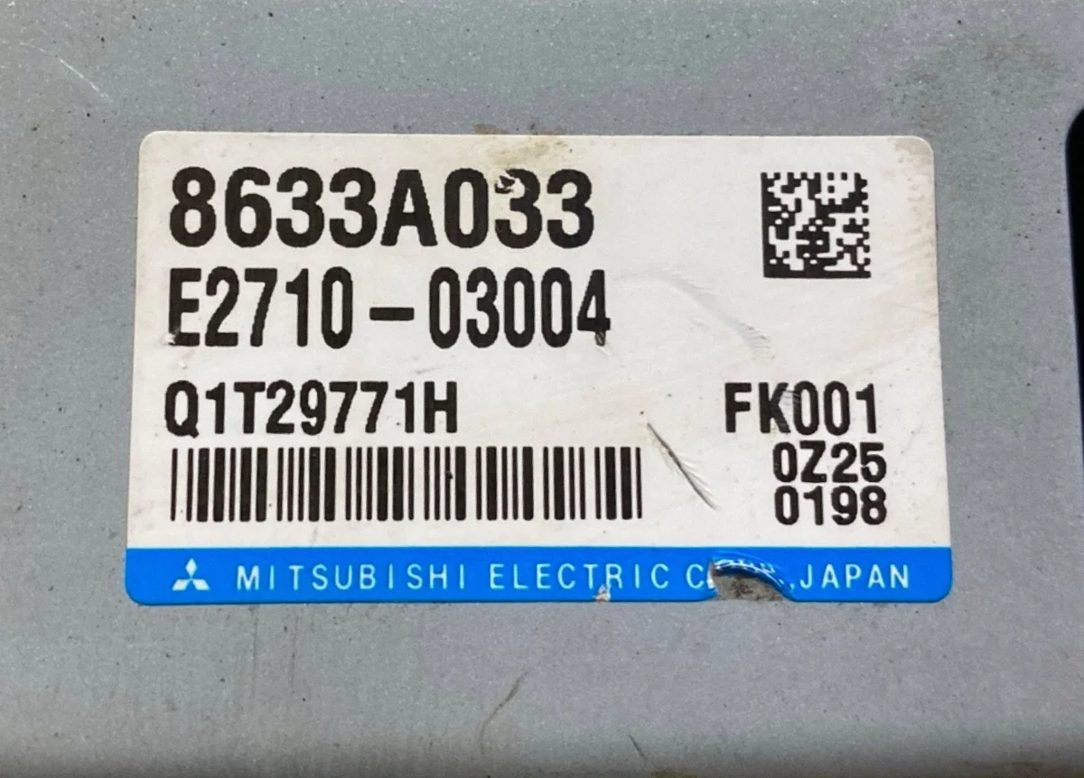 Power Steering Control Unit Mitsubishi i-MiEV 8633A033 image 8