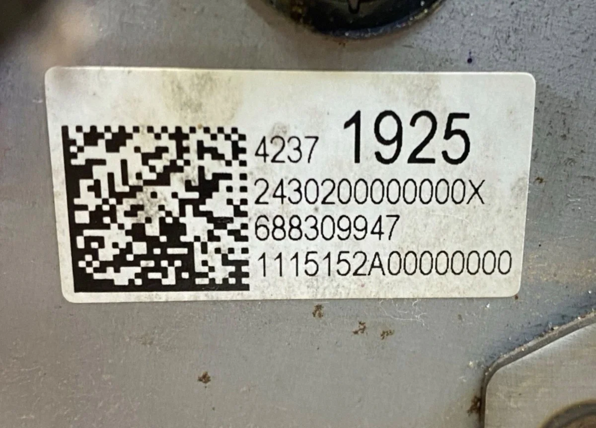 Opel Mokka Handbremshebel 42371925 image 7