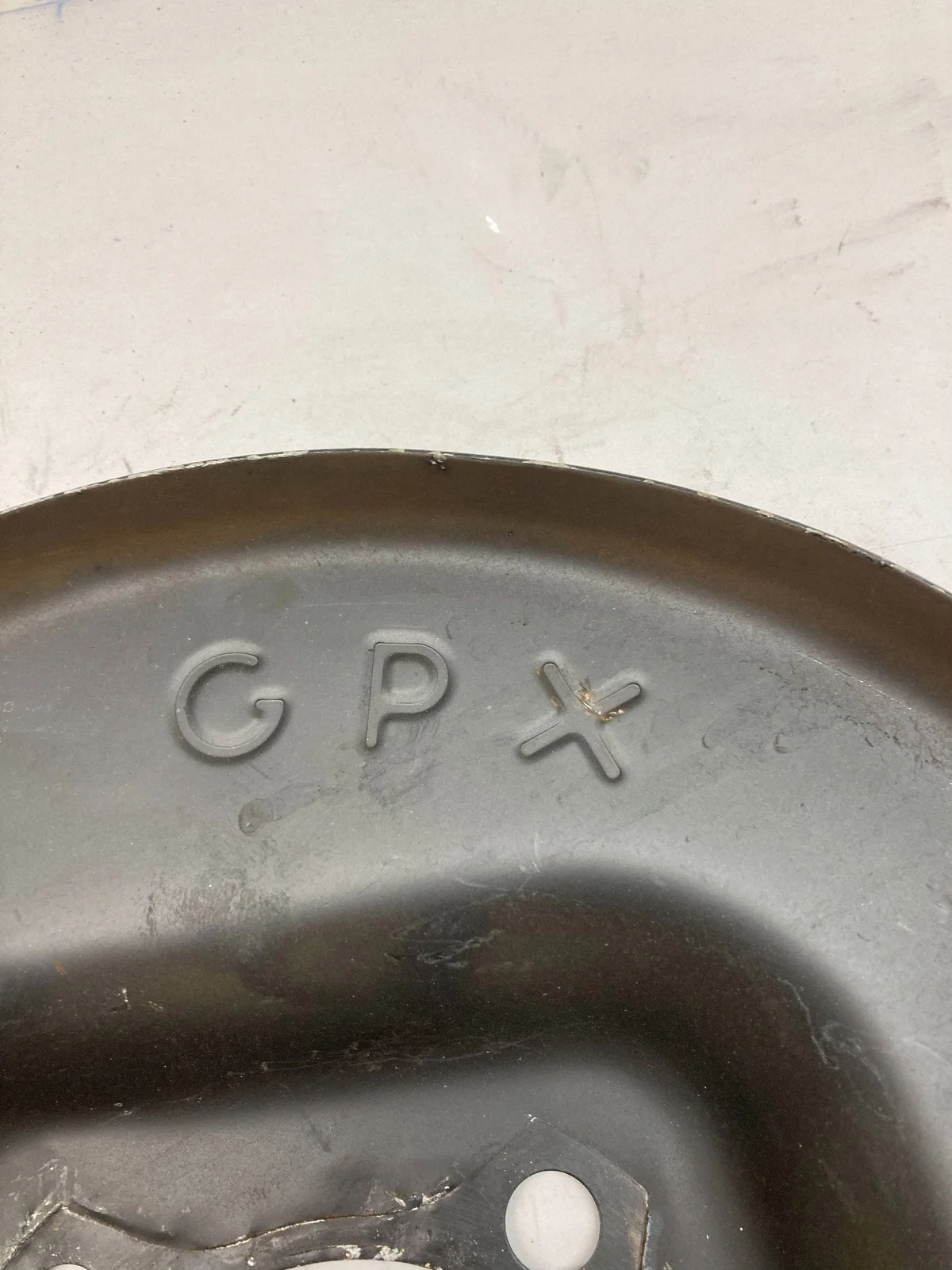 Abdeckung Bremsscheibe hinten links Peugeot 308 9811409080 image 4