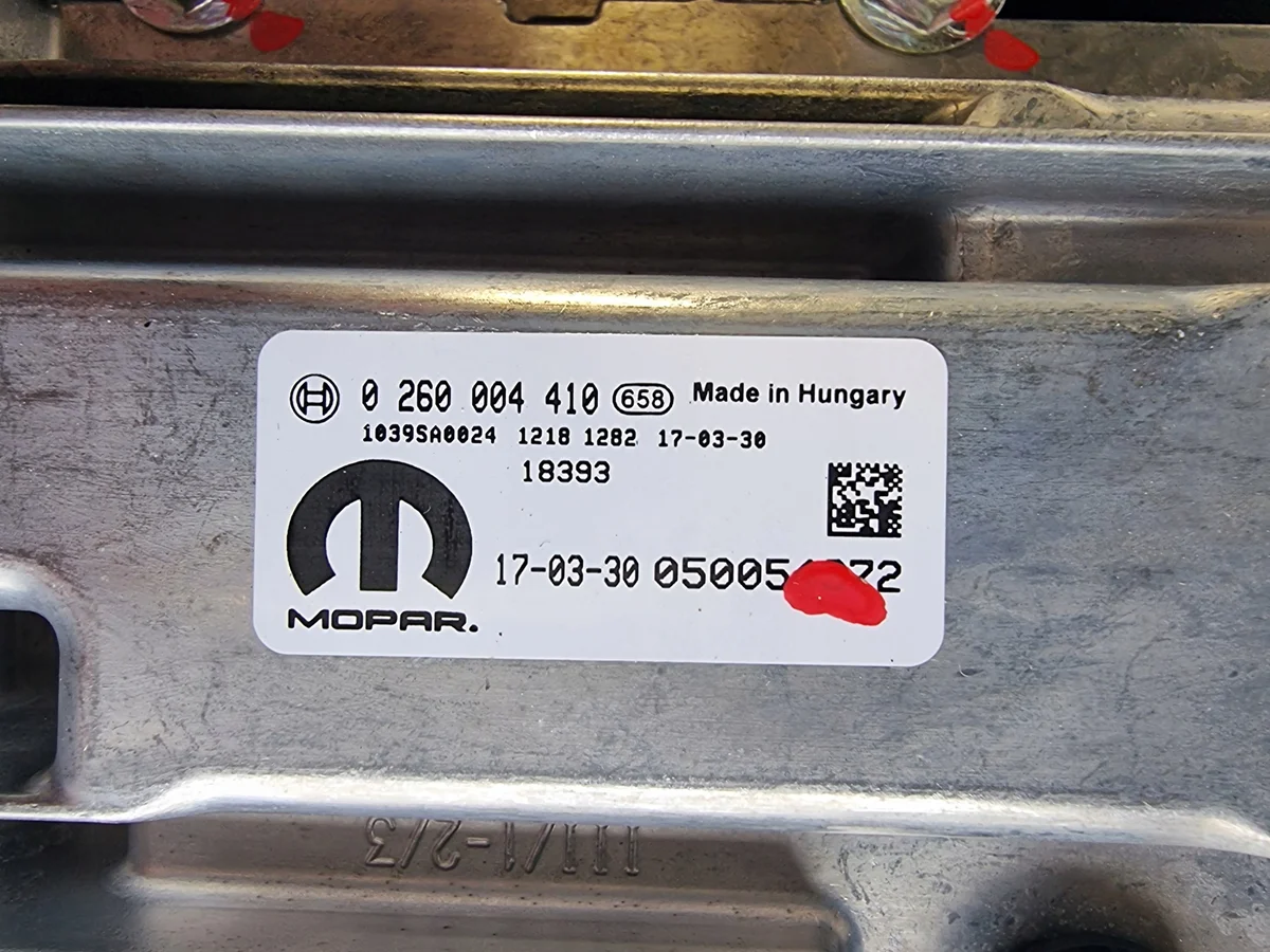 Calculateur boîte vitesses Jeep Compass 1.4 T 0260004410 image 6