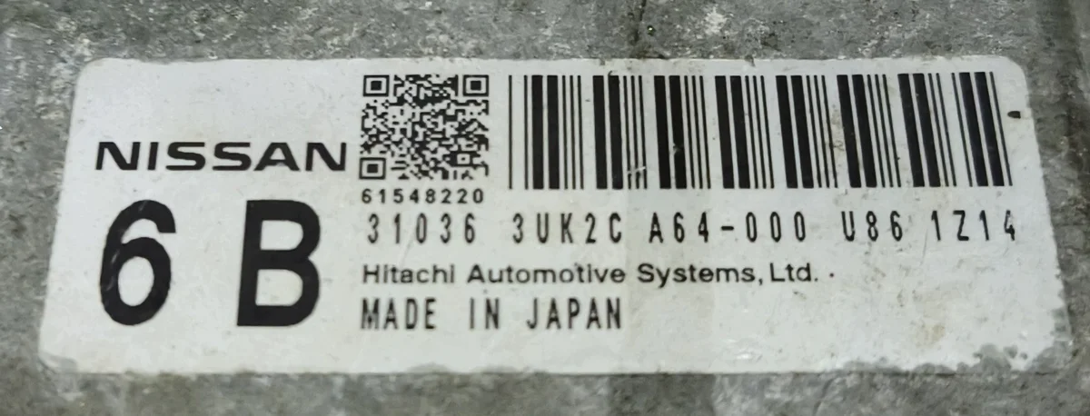 Nissan Qashqai J10 Styrenhet Växellåda 310363UK2C