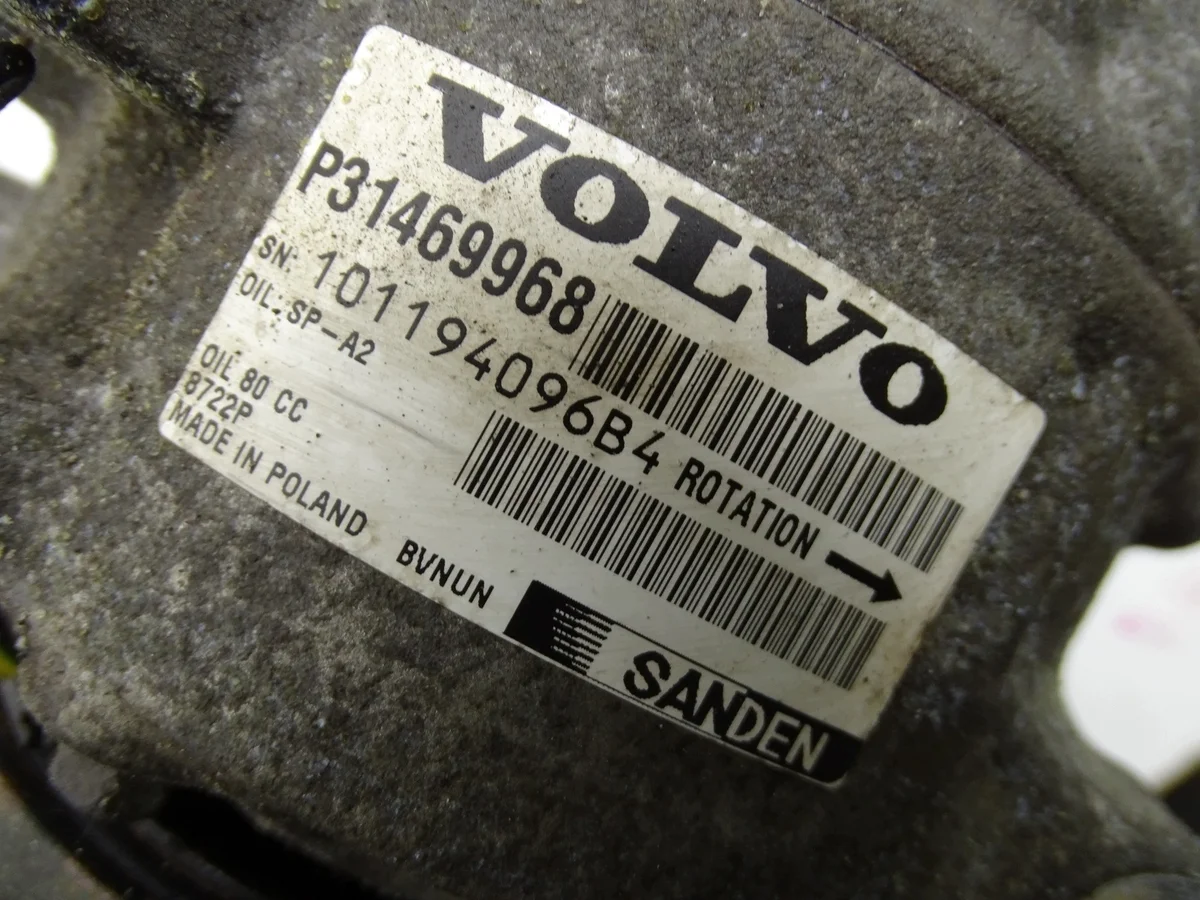 Klimakompressor Volvo V60 S60 II 31469968 image 9