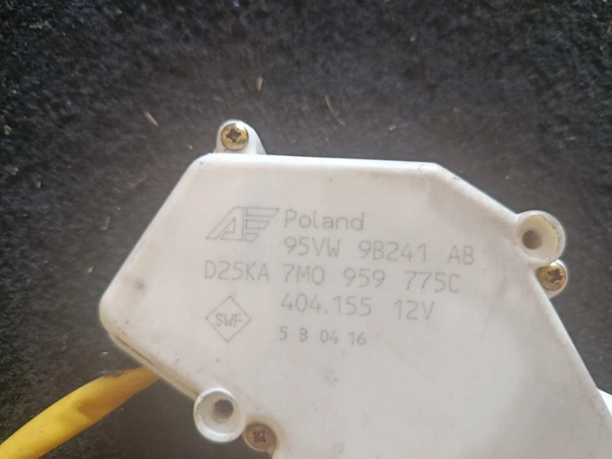 Atuador Fecho Central Ford Galaxy 95VW9B241AB image 3