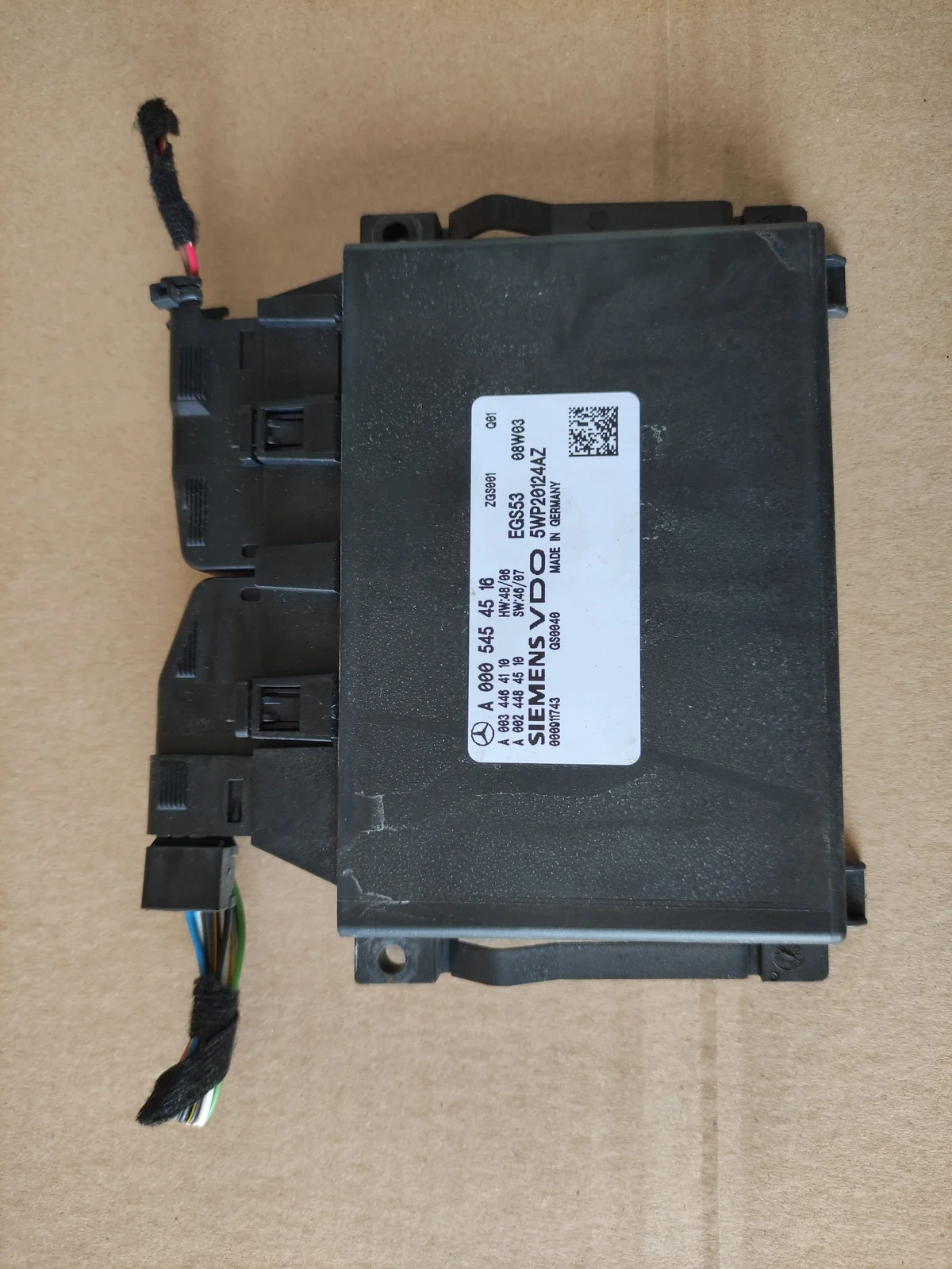 Unidade de Comando Caixa Mercedes W204 A0005454516