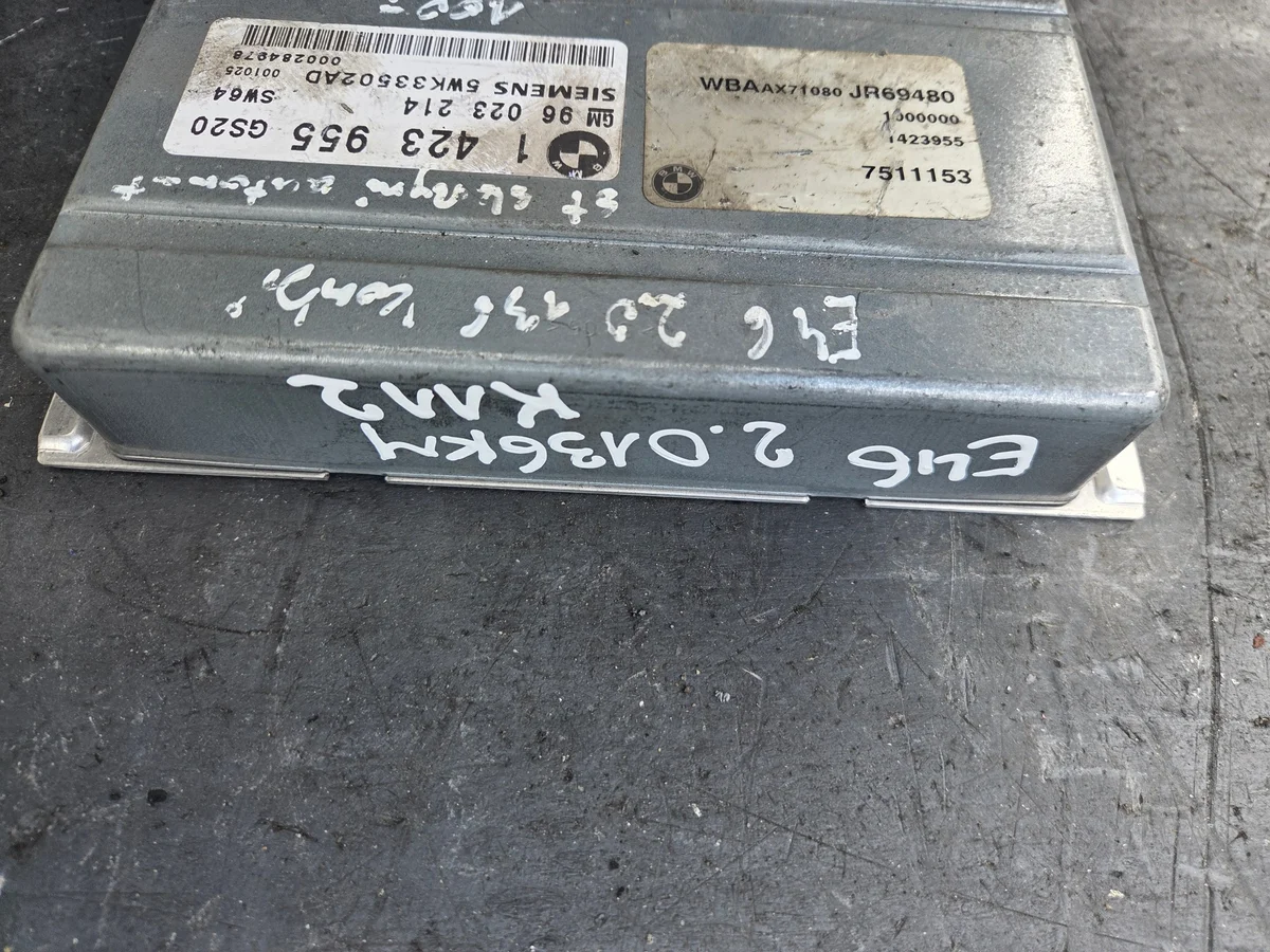 Styrenhet växellåda BMW E46 2.0D 1423955
