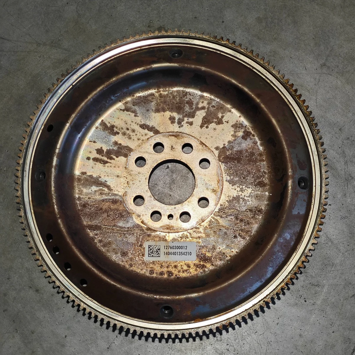Volante do motor Mercedes-Benz 4.7 M278 12760300012